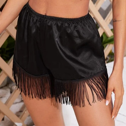 Sexy Cami Short Fringe Hem Nightwear
