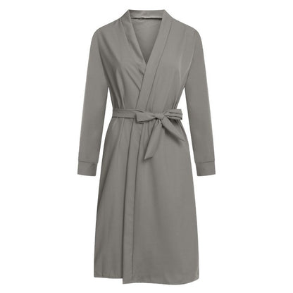 Bathrobe Silk Pajamas Nightwear